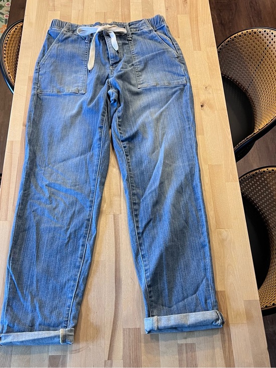 Judy Blue Denim - Judy Blue Pull on Jogger Jeans Women Size 9/29 High Waist blue JB88496